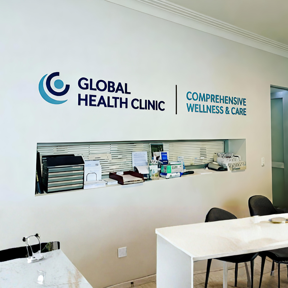 Logo Acrylic Sign for Reception 